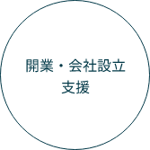 開業・会社設立
支援